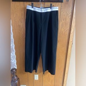 tallulah back pants, wide leg. Size M